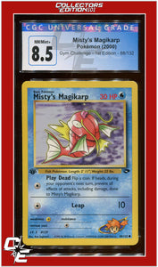 Gym Challenge 1st Edition Misty's Magikarp 88/132 CGC 8.5