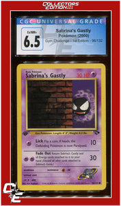 Gym Challenge 1st Edition Sabrina's Gastly 96/132 CGC 6.5