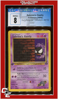 Gym Challenge 1st Edition Sabrina's Gastly 96/132 CGC 8
