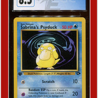 Gym Challenge 1st Edition Sabrina's Psyduck 99/132 CGC 8.5