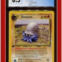 Neo Discovery 1st Edition Omanyte 60/75 CGC 8.5