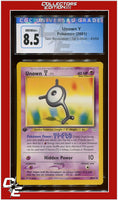 Neo Revelation 1st Edition Unown Y 40/64 CGC 8.5
