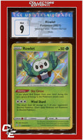 Shining Fates SV001 Rowlet Holo CGC 9
