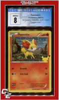 McDonald's Collection 2021 Fennekin Confetti Holo 14/25 CGC 8
