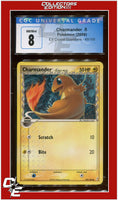 EX Crystal Guardians Charmander ? 49/100 CGC 8
