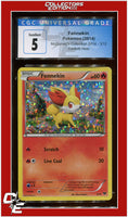 McDonald's Collection 2014 Fennekin Confetti Holo 3/12 CGC 5
