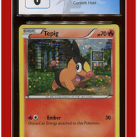 McDonald's Collection 2011 Tepig Confetti Holo 3 CGC 6