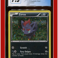 McDonald's Collection 2011 Zorua Confetti Holo 9/12 CGC 7.5