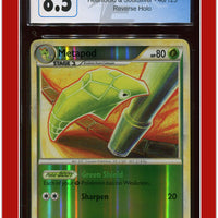 Heartgold & Soulsilver 46 Metapod Reverse Holo CGC 8.5