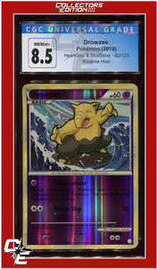 Heartgold & Soulsilver Drowzee Reverse Holo 62/123 CGC 8.5