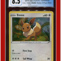 Black Star Promo Eevee Cosmos Holo SWSH095 CGC 8.5