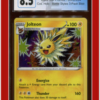 Black Star Promo Jolteon Cosmos Holo SWSH094 CGC 8.5