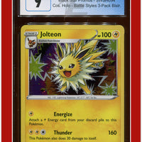 SWSH Black Star Promo 094 Jolteon Cosmos Holo CGC 9