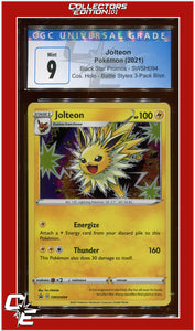 Black Star Promo Jolteon Cosmos Holo SWSH094 CGC 9