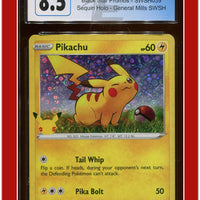 Black Star Promo Pikachu Sequin Holo SWSH SWSH039 CGC 8.5