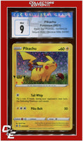 Black Star Promo Pikachu Sequin Holo SWSH SWSH039 CGC 9
