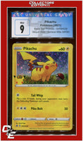 Black Star Promo Pikachu Sequin Holo SWSH SWSH039 CGC 9
