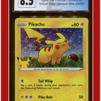 Black Star Promo Pikachu Sequin Holo SWSH SWSH039 CGC 8.5