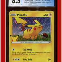 Black Star Promo Pikachu Sequin Holo SWSH SWSH039 CGC 8.5