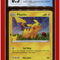 Black Star Promo Pikachu Sequin Holo SWSH SWSH039 CGC 8.5