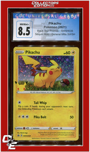 Black Star Promo Pikachu Sequin Holo SWSH SWSH039 CGC 8.5