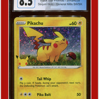 Black Star Promo Pikachu Sequin Holo SWSH SWSH039 CGC 8.5