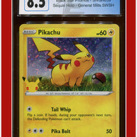 Black Star Promo Pikachu Sequin Holo SWSH SWSH039 CGC 8.5