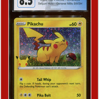 Black Star Promo Pikachu Sequin Holo SWSH SWSH039 CGC 8.5