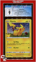 Black Star Promo Pikachu Sequin Holo SWSH SWSH039 CGC 9
