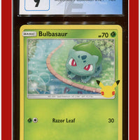 McDonald's Collection 2021 Bulbasaur 1/25 CGC 9