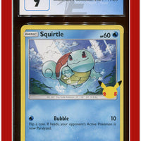 McDonald's Collection 2021 Squirtle 17/25 CGC 9