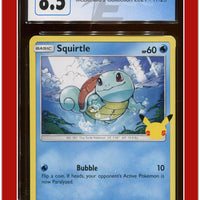 McDonald's Collection 2021 Squirtle 17/25 CGC 8.5