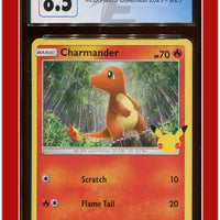 McDonald's Collection 2021 Charmander 9/25 CGC 8.5