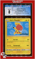 Black Star Promo Ash's Pikachu I Choose You! SM114 CGC 8
