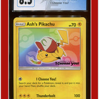 Black Star Promo Ash's Pikachu I Choose You! SM108 CGC 8.5