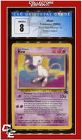 Black Star Promo 8 Mew Pokemon League CGC 8
