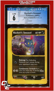 Best of Game Promo Rocket's Sneasel 5 CGC 6