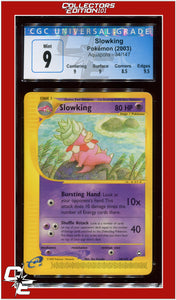 Aquapolis 34 Slowking CGC 9 - Subgrades