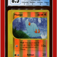 Aquapolis Phanpy Reverse Holo 100/147 CGC 8.5 - Subgrades