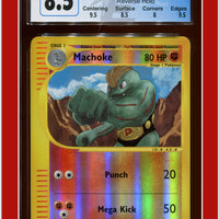 Expedition Machoke Reverse Holo 85/165 CGC 8.5 - Subgrades