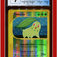 Expedition Chikorita Reverse Holo 99/165 CGC 9 - Subgrades