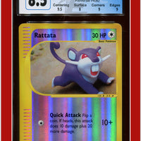 Expedition Rattata Reverse Holo 128/165 CGC 8.5 - Subgrades