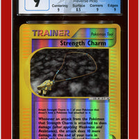 Expedition Strength Charm Reverse Holo 150/165 CGC 9 - Subgrades