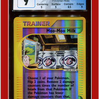 Expedition Moo-Moo Milk Reverse Holo 155/165 CGC 9 - Subgrades