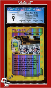 Expedition Moo-Moo Milk Reverse Holo 155/165 CGC 9 - Subgrades