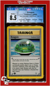 Neo Genesis 1st Edition Ecogym 84/111 CGC 8.5 - Subgrades