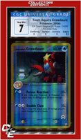 EX Team Magma vs Team Aqua Team Aqua's Crawdaunt Reverse Holo 14/95 CGC 7 - Subgrades
