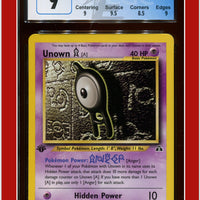 Neo Discovery 1st Edition Unown A 33/75 CGC 9 - Subgrades
