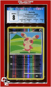 Supreme Victors Spinda Reverse Holo 46/147 CGC 8 - Subgrades