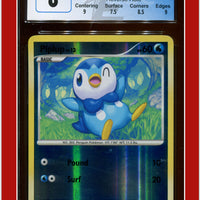 Supreme Victors Piplup Reverse Holo 121/147 CGC 8 - Subgrades